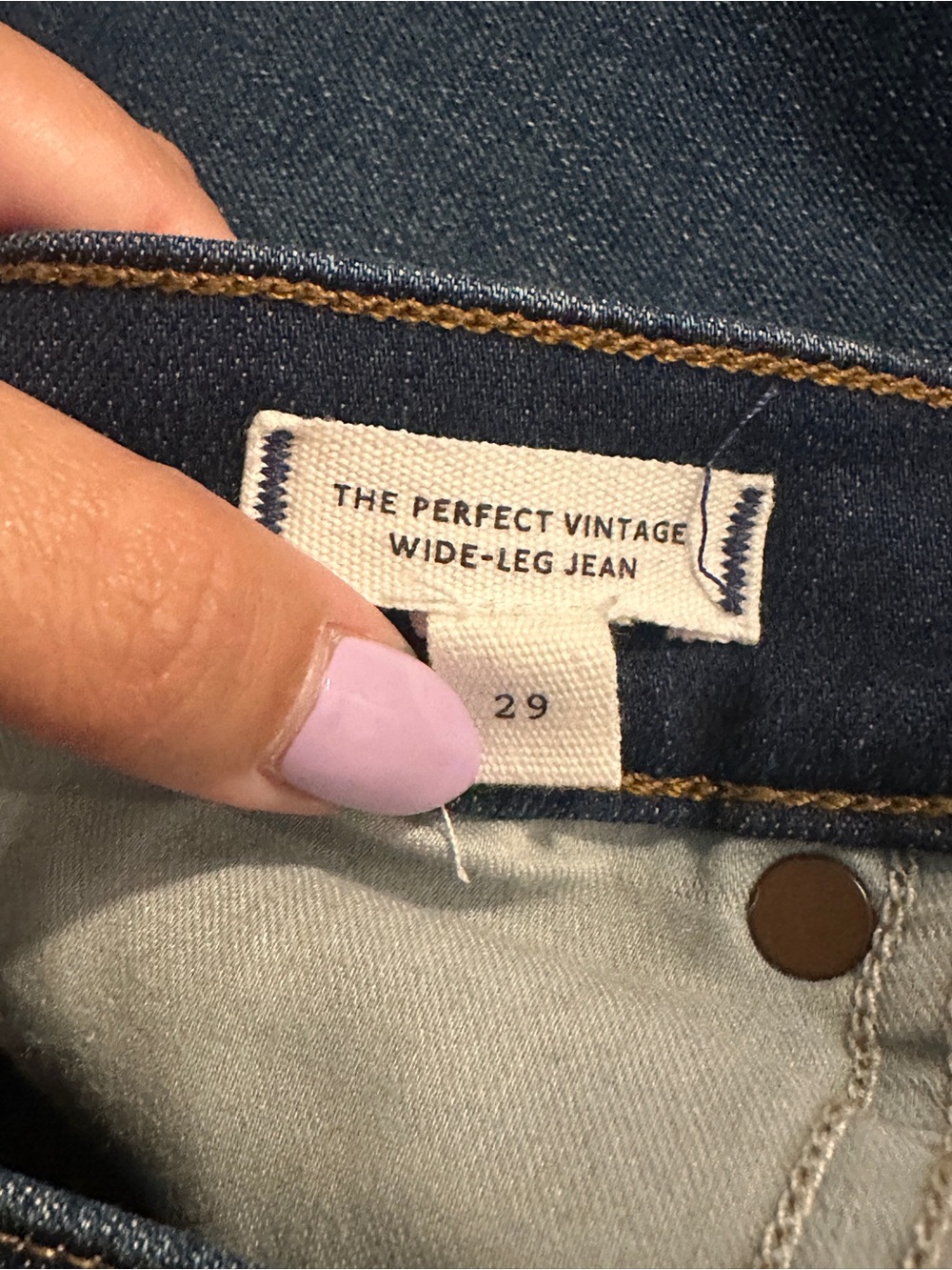NWOT Madewell The Perfect Vintage Wide Leg - Picture 10 of 11